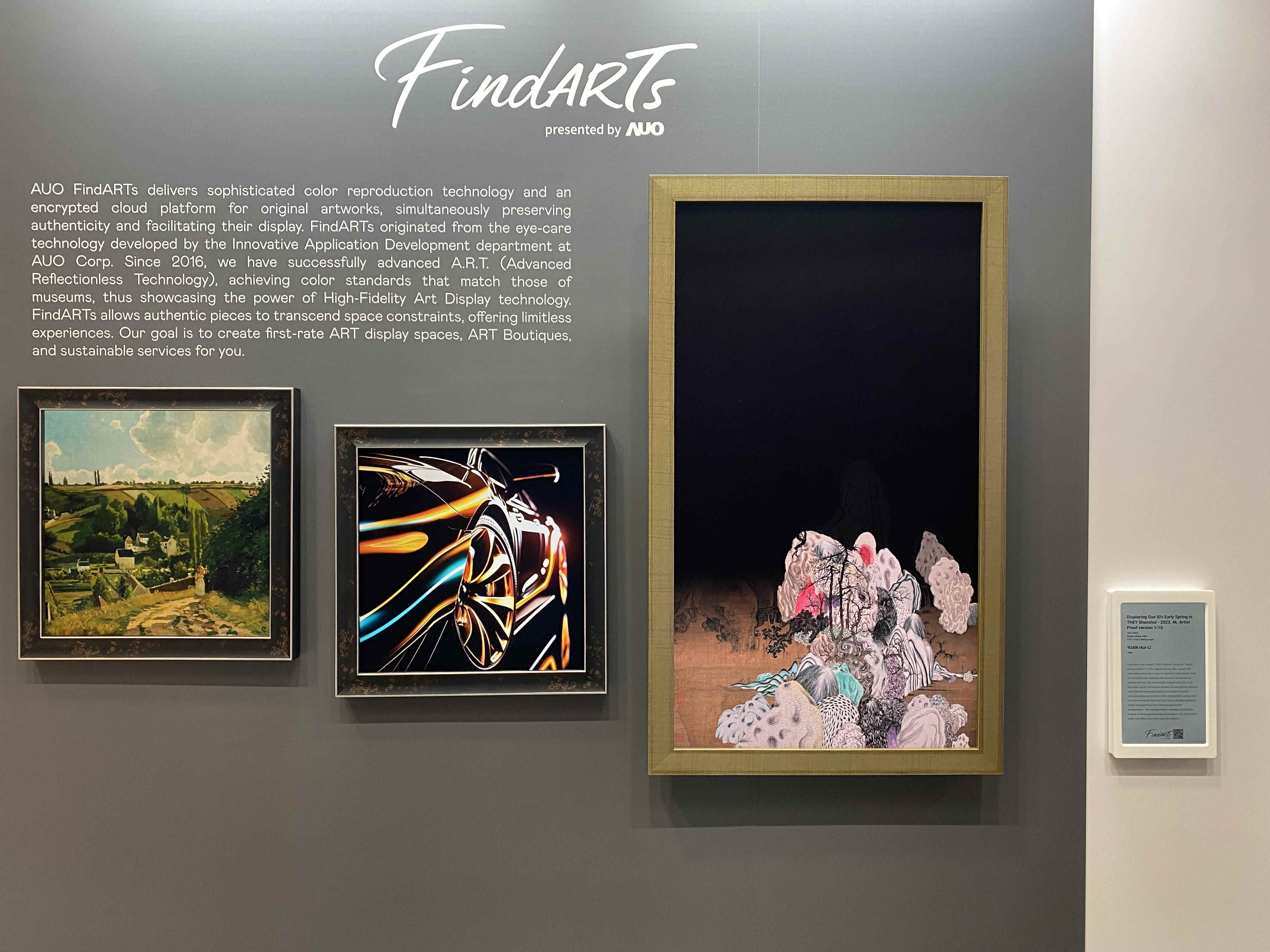 借助米兰·(milan)FindARTs 艺术空间服务解决方案，汽车销售展示间可以摆设与客户喜好相符的艺术精品，同时与车示车并列，营造艺术空间氛围，提升赏车质感。